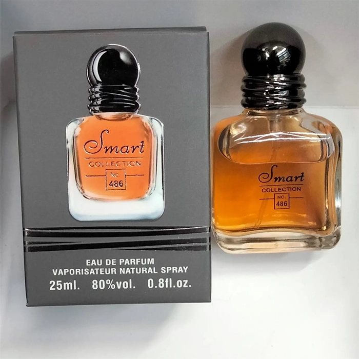 عطر جیبی مردانه رایحه ی یو اسمارت کالکشن شماره ۴۸۶ حجم ۲۵ میلیلیتر 6 عطر جیبی مردانه اسمارت کالکشن شماره ۴۸۶ حجم ۲۵ میلیلیتر