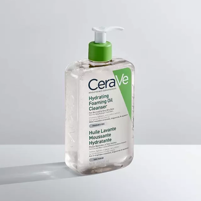 فوم شستشوی روغنی آبرسان سراوی (CeraVe) 473 میلیلیتر