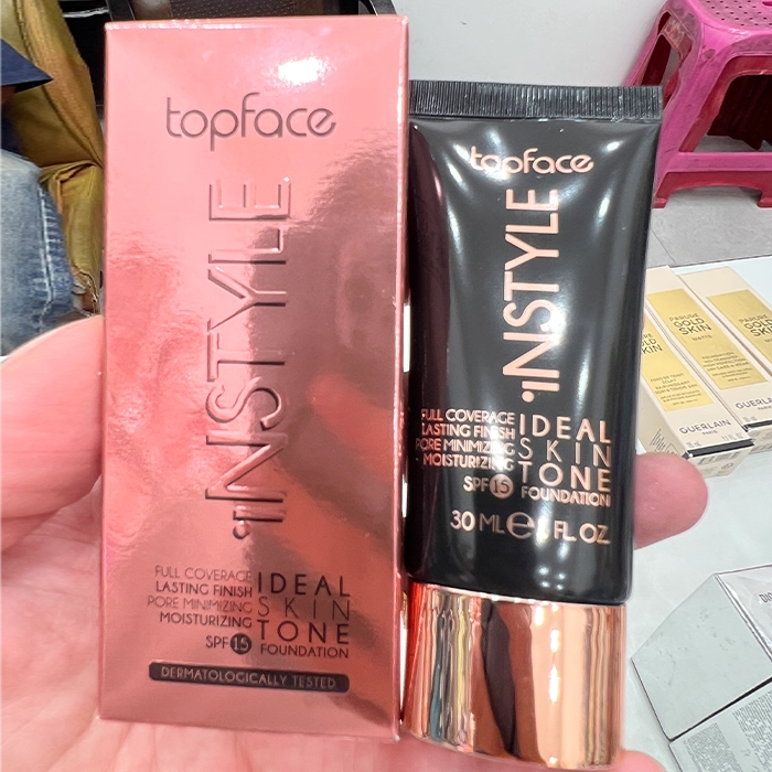 کرم پودر تاپ فیس InStyle Ideal Skin Tone SPF15 4 کرم پودر تاپ فیس InStyle Ideal Skin Tone SPF15